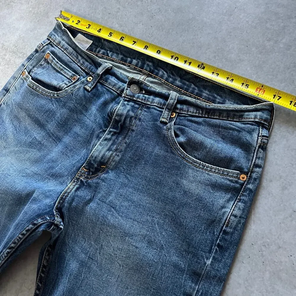 Levi's 527 Bootcut Men's Size 34x32 Jeans Slim Flare Blue Denim
